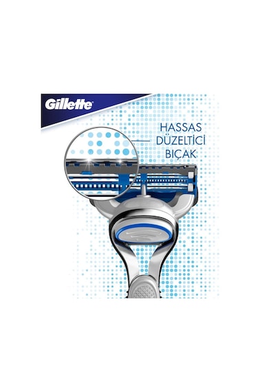 Gillette Skinguard Sensitive Tıraş Makinesi + Yedek Başlık 3'lü