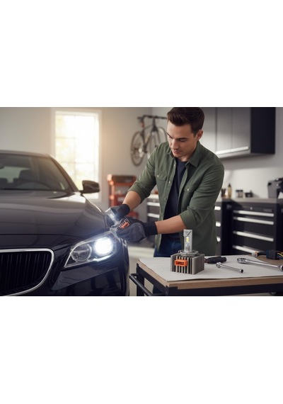 D5s Led Xenon Far 6000k Ampulü Vrpro D Serisi 20.0000lümen 75wat Şimşek Etkili 1tk 2adet li D5s 2pcs