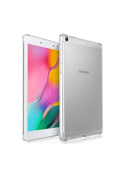 Galaxy Uyumlu Uyumlu T290 Tab A 8 Kılıf Anti Shock Tablet Silikon - Şeffaf Klasik