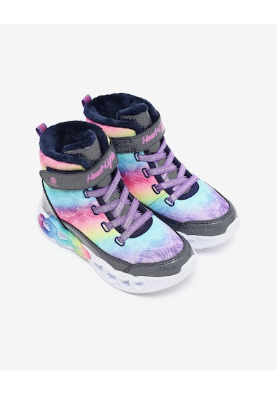 Skechers Infınıte Heart Lıghts Büyük Kız Çocuk Lacivert Işıklı Bot 303054l Nvmt Lacivert