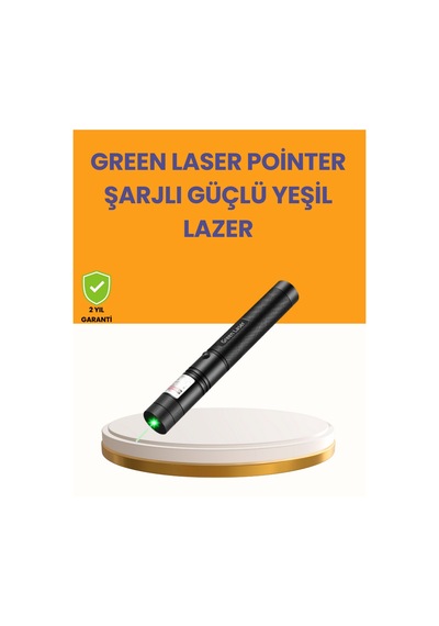 Zengemtx 5000mw Yeşil Lazer Pointer Profesyonel Uzun Menzilli