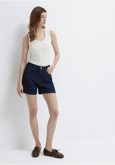 Mavi - Verna 90lar Rinse Jean Şort 1410059-a3909 Lacivert