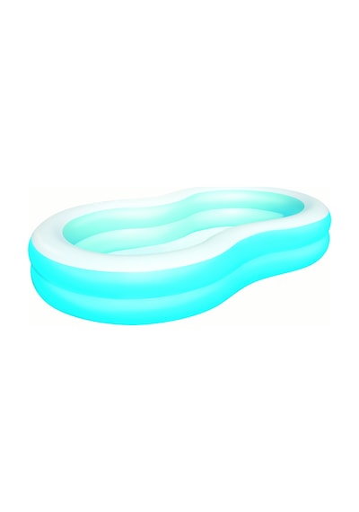 Bestway 54117 Jumbo Oval Renkli Aile Havuzu Çok Renkli