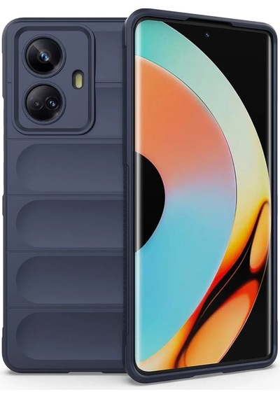 Ilkeshop Newface Realme 10 Pro 5g Kılıf Optimum Silikon - Lacivert