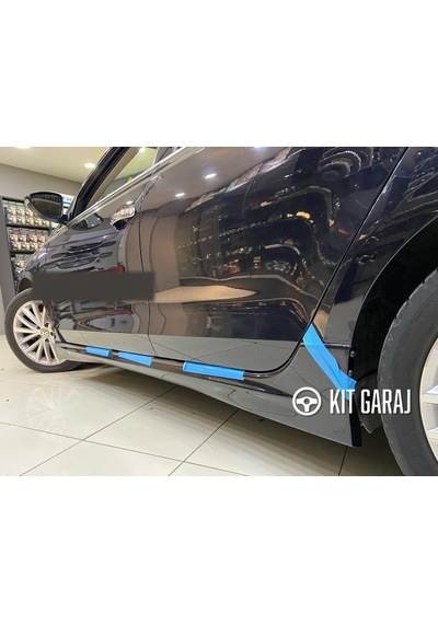 Kit Garaj Jetta Yan Marşpiyel Çift Plastik Boyasız