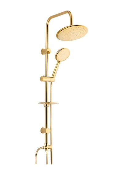 Newarc Domino Altın Banyo,lavabo,evye Bataryası,altın Duş Ünitesi 440615g-971538-971528-971518 Diğer
