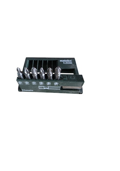 Metabo Bits Uç Seti 7 Parça Mıknatıslı Tutucu 625395000