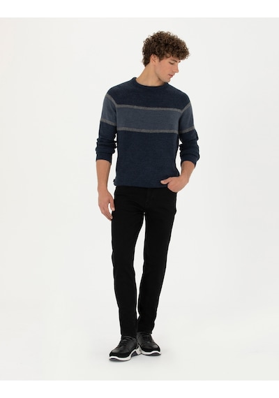 Pierre Cardin Erkek Lacivert Triko Kazak 50278026-vr033 Lacivert