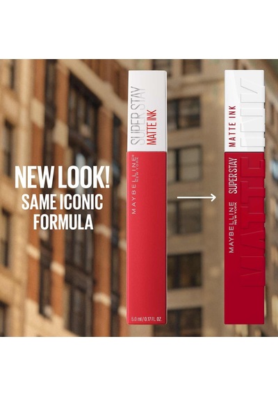New York Super Stay Matte Ink Likit Mat Ruj - 70 Amazonian Kahverengi Çok Renkli