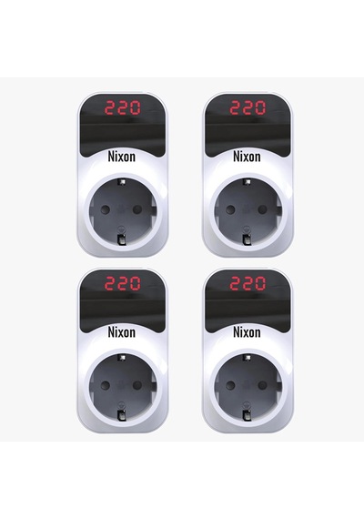 Nixon Akıllı Voltaj Koruyucu Priz 4lü
