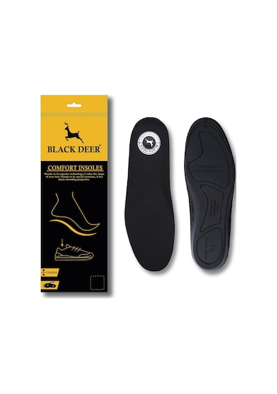Black Deer Shock Absorbing Technology Supportive N20 Siyah Ortope
