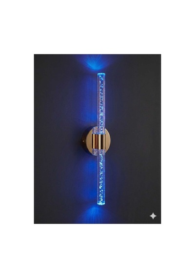 Bubbleflux Large 51 Cm Modern Tasarım Led Aplik - Duvar Lambası - Gold - Elektrikli - Rgb Kumandalı Gold Rgb Elektrikli Kumandalı