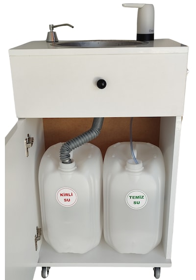 Seyyar Lavabo L20 Gri Gri