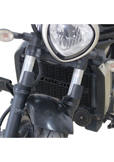 GP Kompozit Kawasaki Vulcan S 2015-2020 Uyumlu Radyatör Koruma Siyah