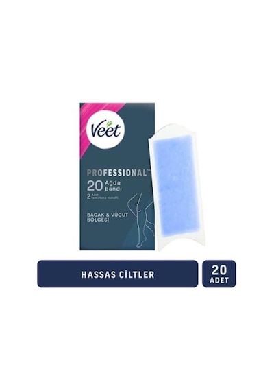 Veet Professyonel Ağda Bandı Hassas Promo 20'li