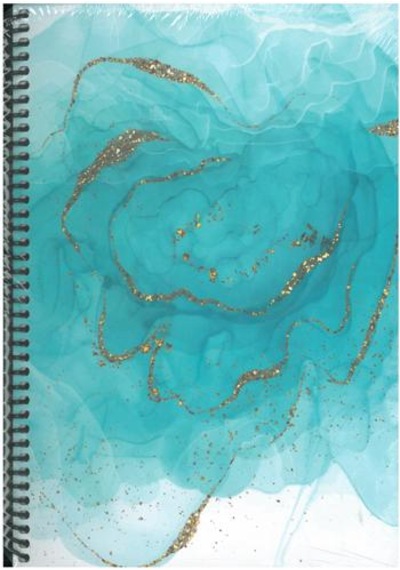 Elma Mermer Des.defter Sert Kap.spiralli 17 24 120 Yap.çizgili 1