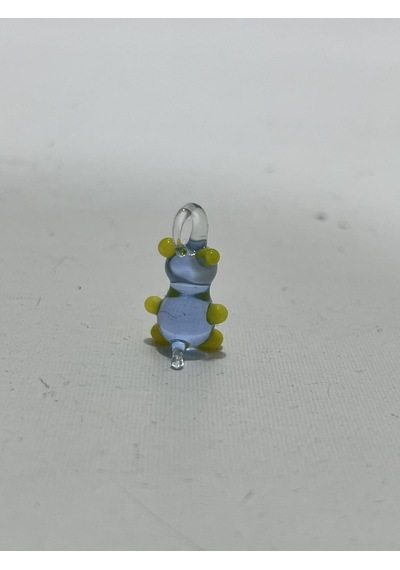 El Yapımı Mini Murano Cam Ayı Biblo A157-04