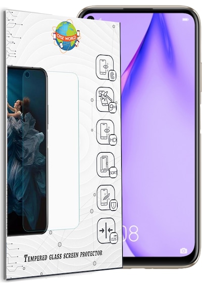 Huawei P40 Lite ile Uyumlu Kırılmaz Temperli Ekran Koruyucu