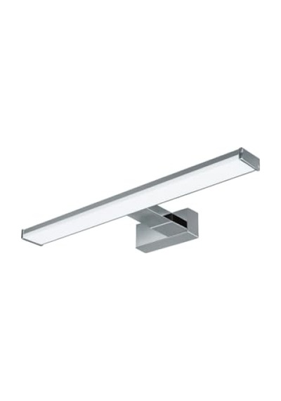 8w Led Ayna Ve Resim Apliği Krom Gövde İle Modern Aydınlatma Açık Gri