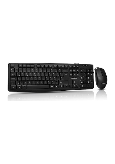 Dark KM1050 Kablolu Türkçe Q Slim Klavye Mouse Seti