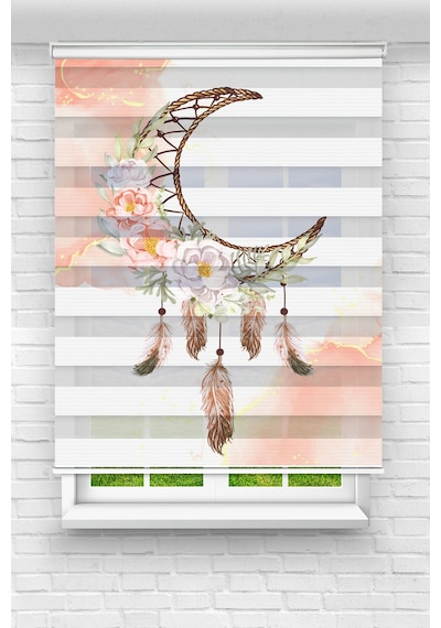 Perdeoutlet38 Baskılı Renkli Otantik Ay Dijital Baskılı Zebra Perde-cocuk Odası-stor Perde Çok Renkli Perdeoutlet38 Baskılı Renkli Otantik Ay Dijital Baskılı Zebra Perde-cocuk Odası-stor Perde Çok Renkli