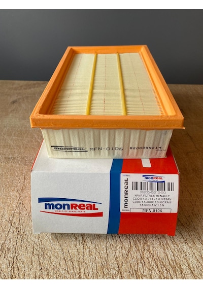 Monreal Mfn-0106 Hava Filtresi Clıo 1.2-1.4-1.6 Cube 1.5 Juke 1.5 Mıcra 1.5 Note 1.3 8200437229 165469040r