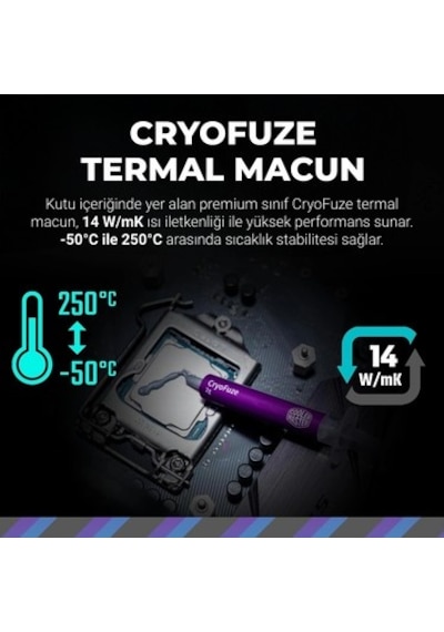 Cooler Master Masterliquid 360l Core İşlemci Soğutucu Amd Ve Intel Uyumlu 360mm Sıvı Soğutma Sıvı