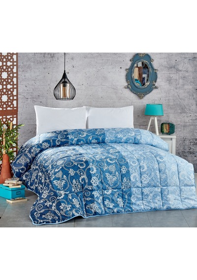 Komfort Home Çift Kişilik Polycotton Yorgan 195 x 215 CM / V5 Çok Renkli