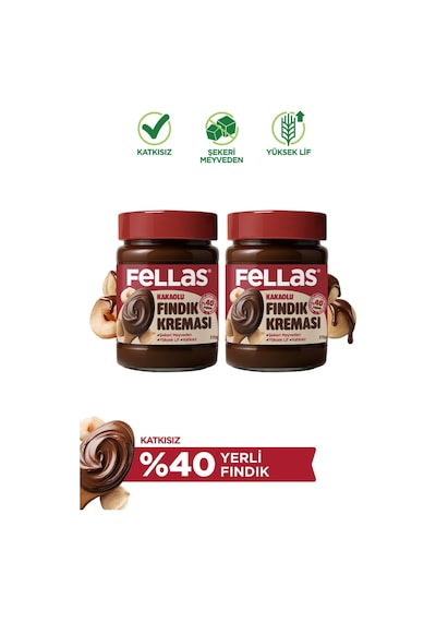 Kakaolu Fındık Kreması 315 G X 2 Adet
