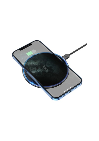 Hoco. Cw6 Pro Easy 15w 1m Kablosuz Magsafe Şarj Cihazı - Siyah
