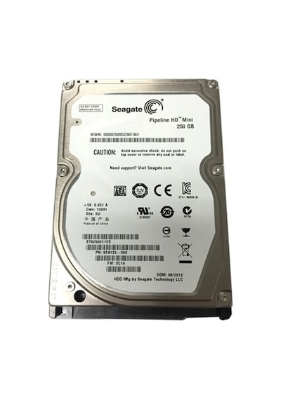 Seagate Pipeline HD Mini ST9250311CS 2.5" 250 GB 5400 RPM SATA Hard Disk