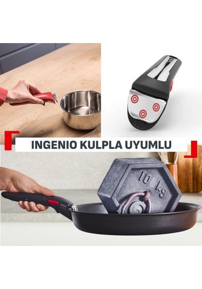 Tefal Ingenio Explore Fusion Core 9x Büyük Set Çok Renkli