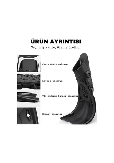Profesyonel Yüzme Palet Gözlük Dalış Seti 38-47 Ayaklar İçin Kaliteli Yüzme Seti Siyah