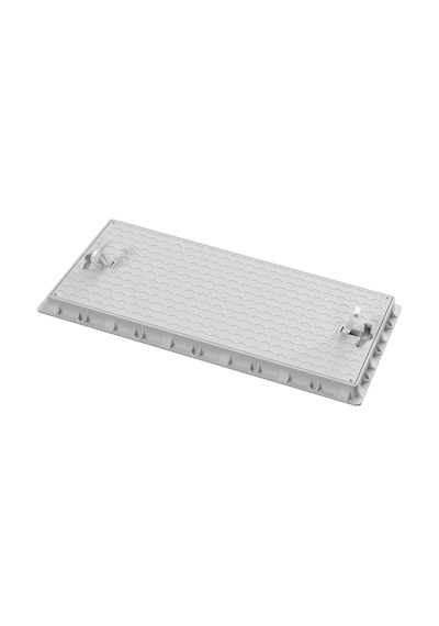 40x80 Dikdörtgen Rögar Kapağı / Çerçeve + Düz Kapak