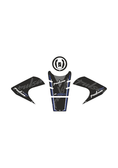 BAJAJ BAJAJ PULSAR F250 2022 - 2023 UYUMLU Tank Pad Set 007