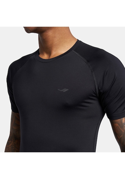 Lescon Erkek Antrenman Kısa Kol T-shirt 26b-1061 Siyah