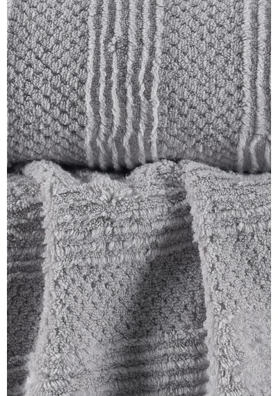 Varol Lavin %100 Premium Cotton El Havlusu 50x90cm Gri-50x90cm Gri
