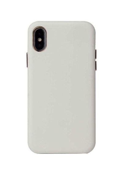 Apple Uyumlu iPhone X Kılıf Zore Eyzi Kapak Beyaz