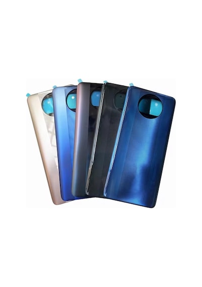 Xiaomi Poco X3 Nfc İle Uyumlu Arka Pil Kapak Mavi