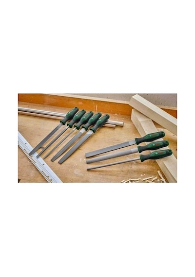 Yuvarlak Saplı Ahşap Törpü, 200 Mm Orta Diş İle Kullanım Kolaylığı