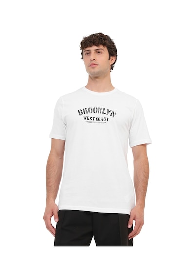 Kinetix Ml West 11kms02 Beyaz Erkek Kısa Kol T-shirt