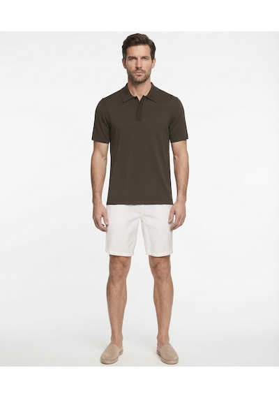 Yargıcı Regular Polo Yaka Kısa Kol T-shirt 26yetr2008x 007 Haki