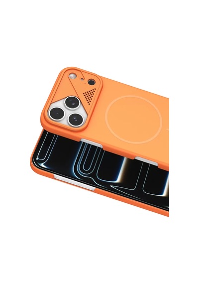 Joko Apple İphone 17 Pro Max Export Magsafe Kapak - Turuncu