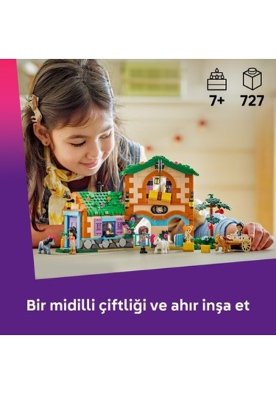 Lego Midilli Çiftliği Ve Ahır Seti, 7 Yaş Ve Üzeri Çocuklar İçin Eğitici