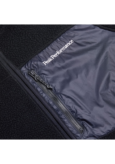 Peak Performance Peak Performance Pile Zip Erkek Polar 10011 Siyah