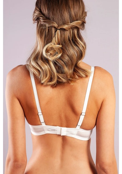 Melonika Golshan Gabrıella Balconette Foam Cup Bra, Ekru Konforlu Ve Şık Sütyen, Strapless Çok Renkli