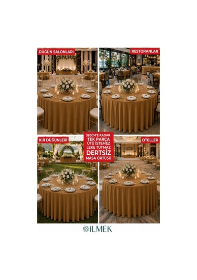 Dertsiz Yuvarlak Masa Örtüsü 280-300-320 Cm Geniş En Dikişsiz Düğün Davet Organizasyon Otel Restoran Tarçın Tarçın Dertsiz Yuvarlak Masa Örtüsü 280-300-320 Cm Geniş En Dikişsiz Düğün Davet Organizasyon Otel Restoran Tarçın Tarçın
