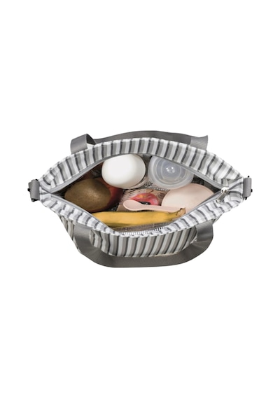 Walking Mum Bolsa Comiditas Çizgi Desenli Termos Çanta Çok Renkli