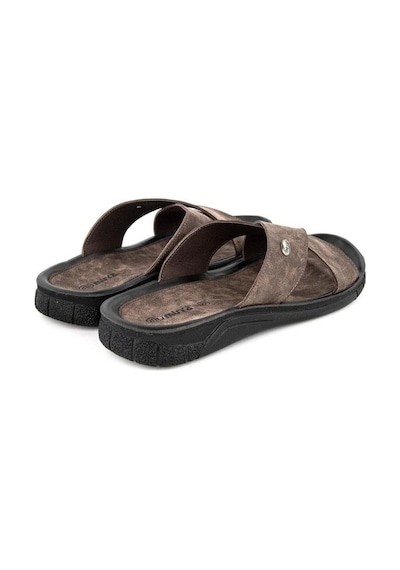 Muya Vegas 33301-004 Anatomik Taban Erkek Terlik Kahve 40-45 Kahverengi
