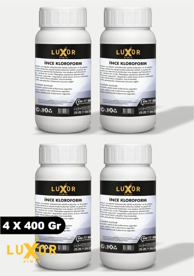 Luxor Kimya İnce Kloroform 4 X 400 GR